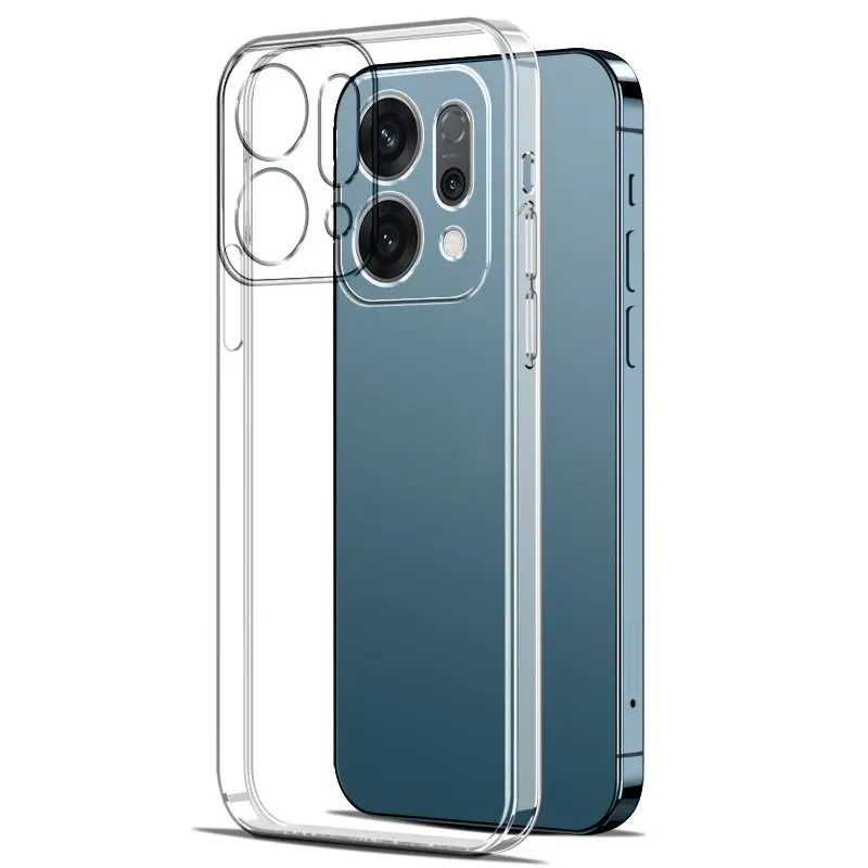 Luxury Crystal Clear Shockproof Protective TPU Back Cover