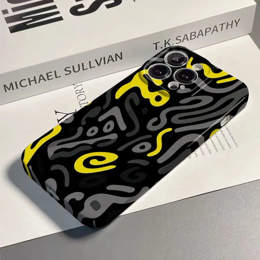 Abstract Graffiti Pattern Hard PC Back Cover Phone Case