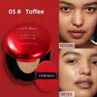 Korean Air Cushion Foundation - Light Natural Moisturizing Concealer Whitening Oil-Control Women's Long-lasting Makeup Base 4