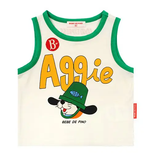 2026 Summer Baby Boys Printed Cotton T Shirts + Shorts Pants Suits Kids Clothes Girls Dress Cartoon Dogs Tank Top Trousers 2-9Y - Image 7