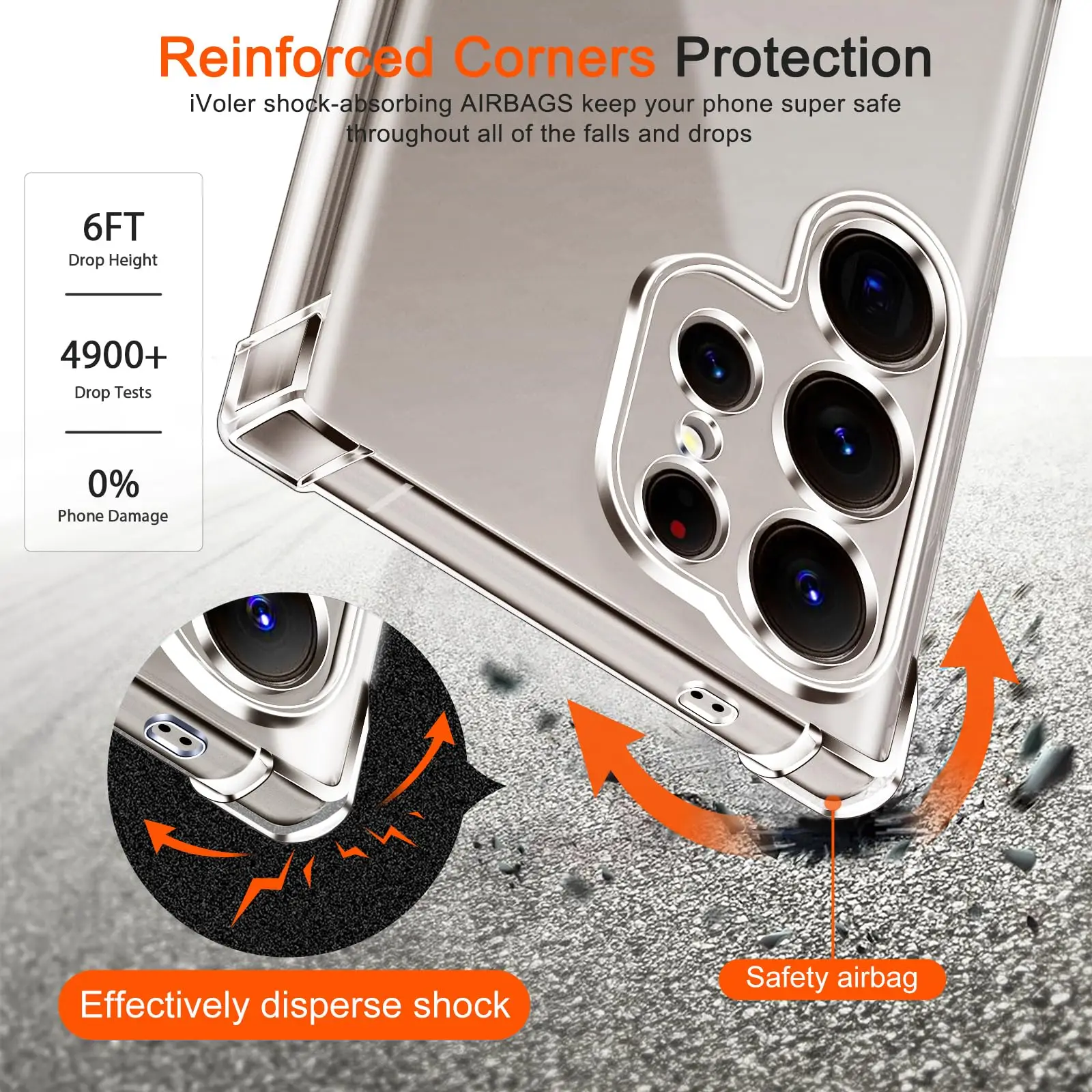 Shockproof TPU Soft Silicone Phone Case - Durable Back Cover