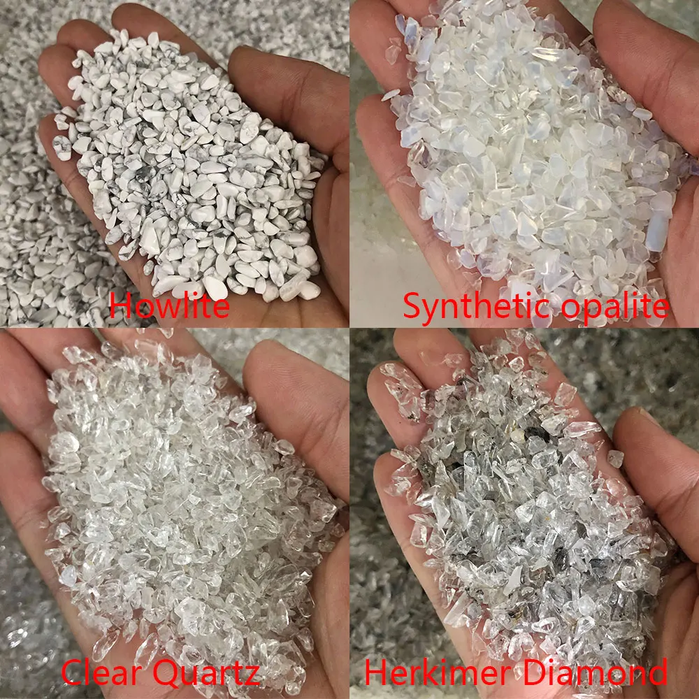Natural Stone Crystal Chips for Home Decor & DIY Projects