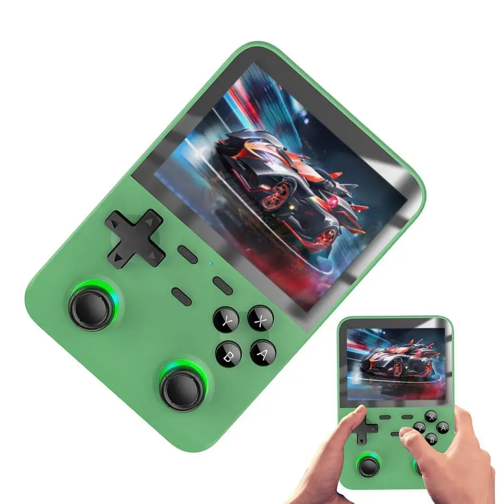 

D007Plus Retro Handheld Game Console 3.5 Inch IPS Screen With 10000+ Classical Games Portable 2500mAh Rechargeable Battery