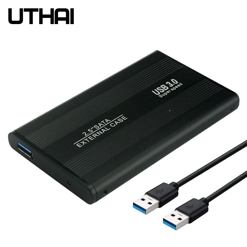HDD Enclosure Mobile Case 2.5 inch SATA3 External Caddy USB3.0/USB2.0 Hard Drive Box
