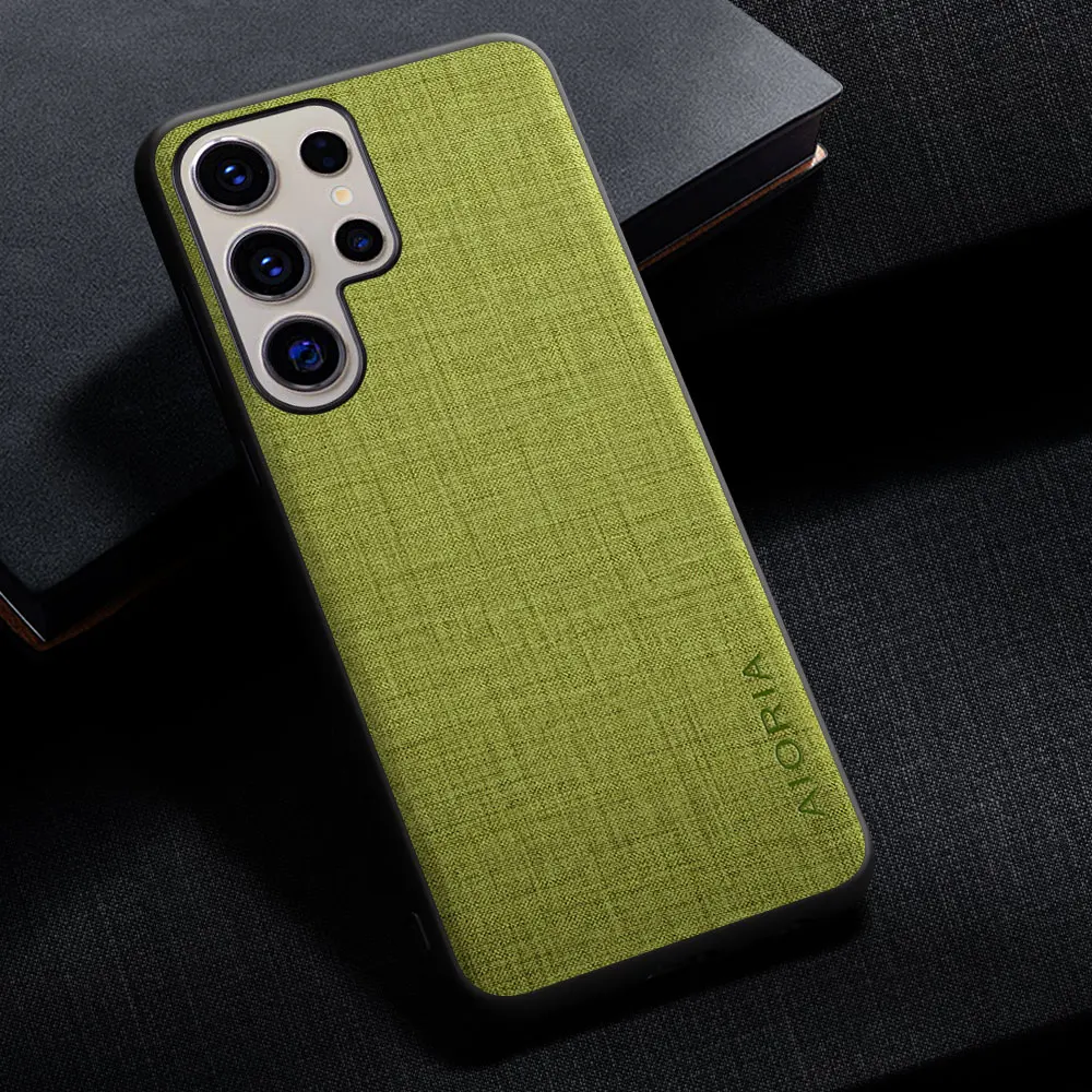 Premium Cloth Texture Simple Design Phone Case Cover