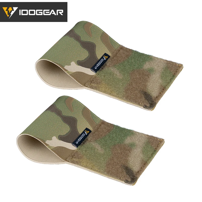 IDOGEAR Porte-Garrot Tactique Pour Ceinture Avec Pochette de Garrot Élastique TQ à Crochet et Boucle Pour Gilet de Ceinture Tactique Plate-Forme de Poitrine (Coyote Brown