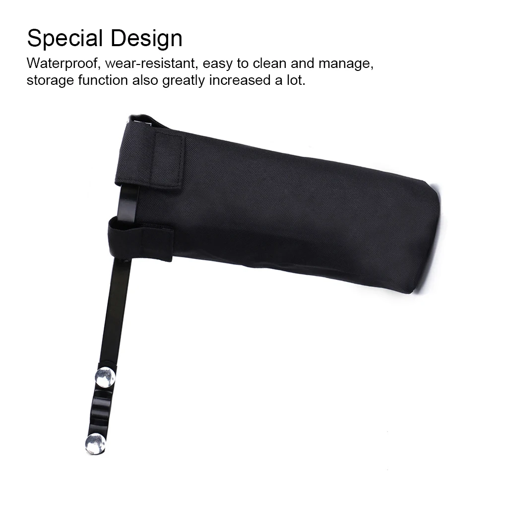 Drum Stick Holder Container Clamp Storage Bag Lightweight Large Capacity Adjustable Removable Teen Musician