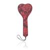 Three Styles Classical Jacquard Short Paddle Riding Crops Flogger Horsewhips Spikes Spanking Paddle Slapper Dressage Whips 6