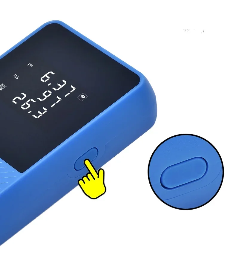 Caperplus Aquarium Q1 Q2 PH Temperature TDS 3 in 1 Intelligence Monitor Detector WIFI APP Control