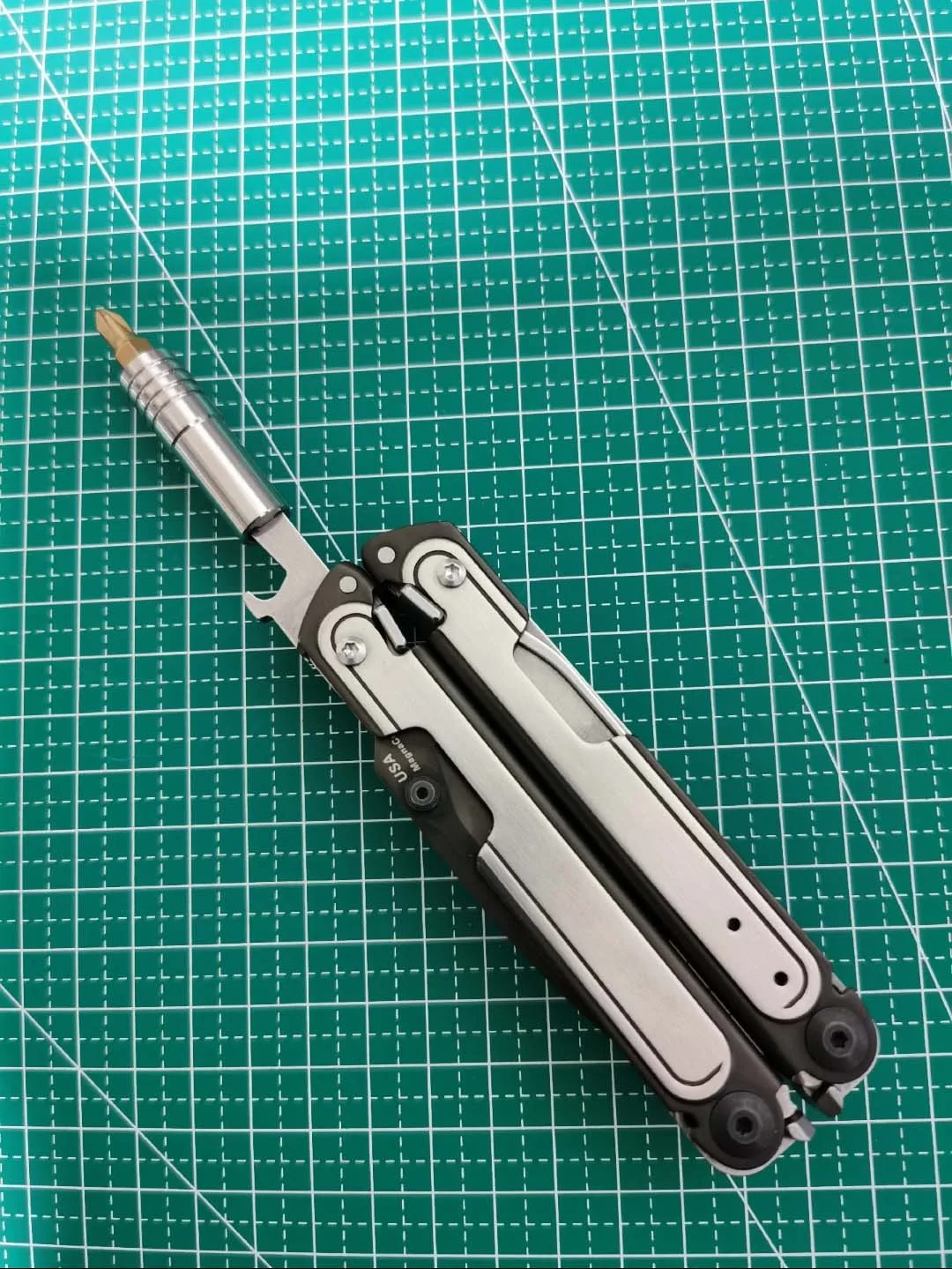 1 Pezzo Cacciavite Bit Extension Adapter Shank Cacciavite Tool Bit Socket Holder Supporto Per Punta Piatta A 6.35Mm Per Leatherman Arc