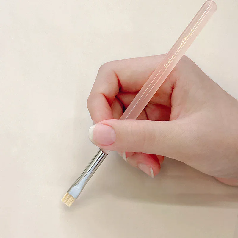 네일 아트 텍스처 브러쉬 프렌치 팁 스타일링 네일 브러쉬 라이트 테라피 브러쉬 플라스틱 매니큐어 페인팅 도구 네일 아트 폴리쉬 브러쉬