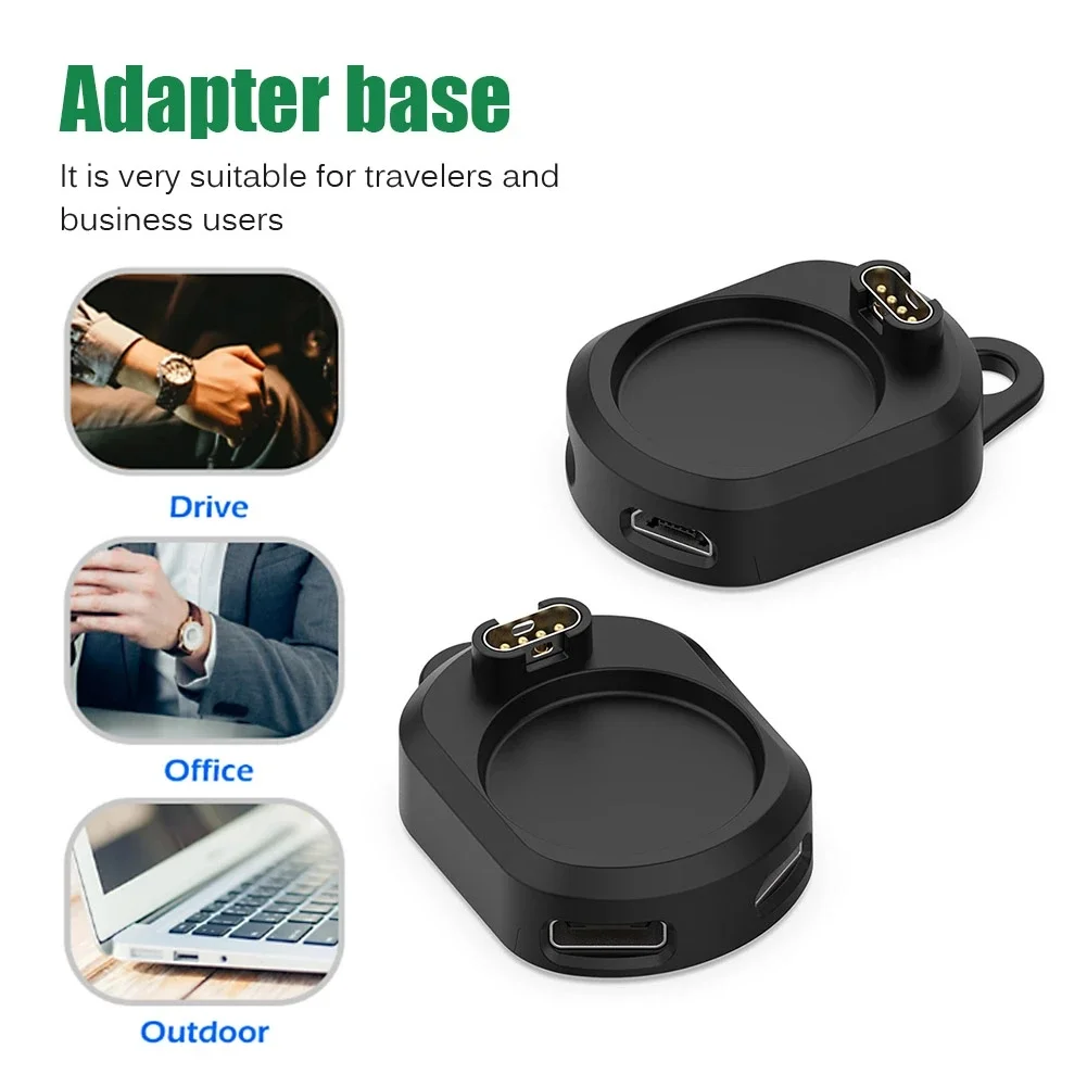 Charger Adapter For Garmin Smartwatch Fenix 8 7 7X 6X Forerunner 965 Tactix Accessories watch charging adapter
