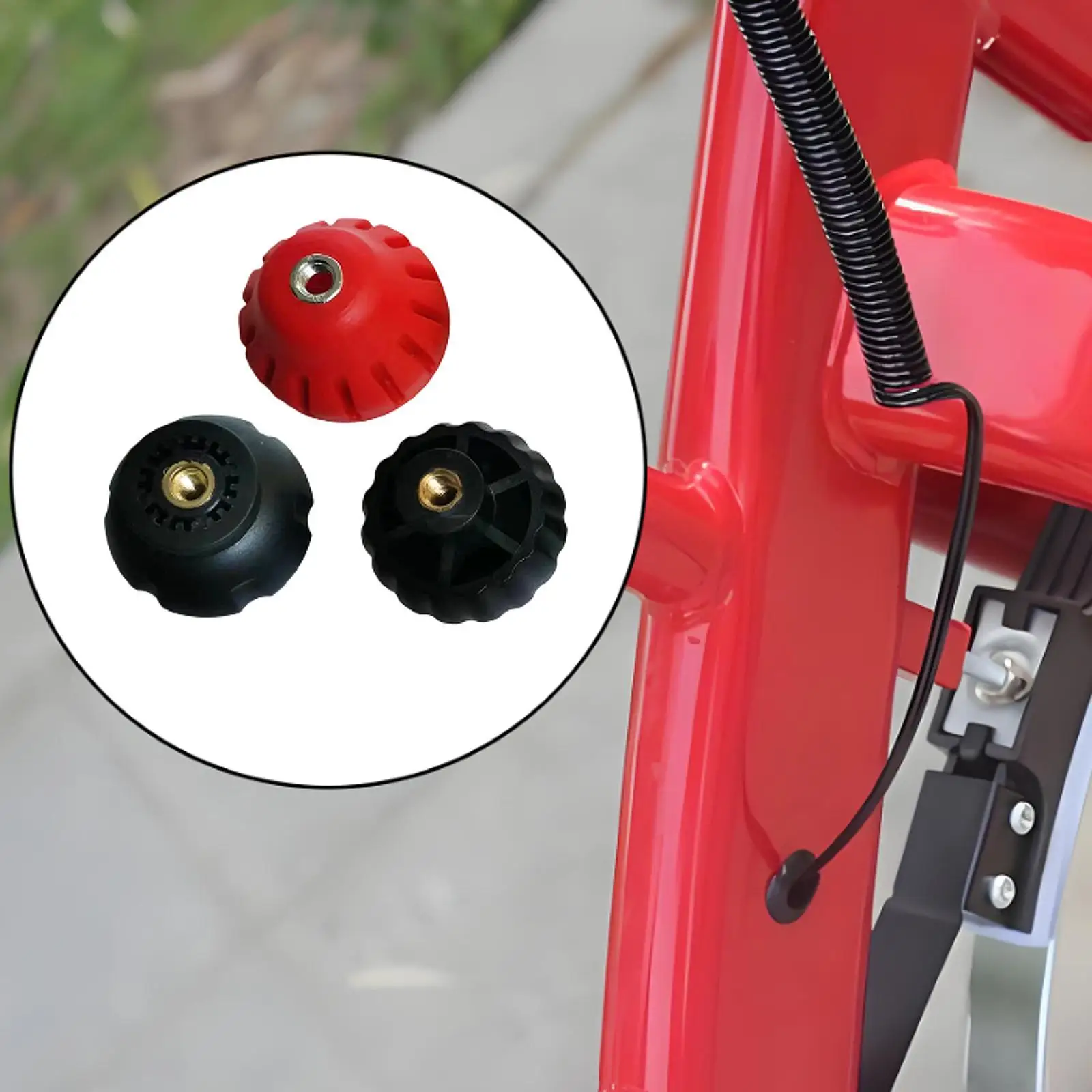 Screw Knob Fitness Equipment Replacement Part Upgrade Part Resistance Knob for Gym Equipment Indoor Cycling Bike
