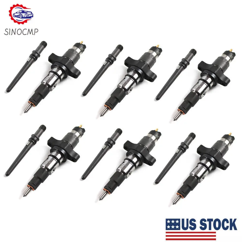 

6x Diesel Fuel Injector Fit For 5.9L 2003-2004 Dodge Ram 2500 3500 Cummins Truck