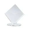 Acrylic Desktop Vertical Paper Towel Holder Restaurant Square Paper Towel Holder Household Transparent Tissue Holder 6