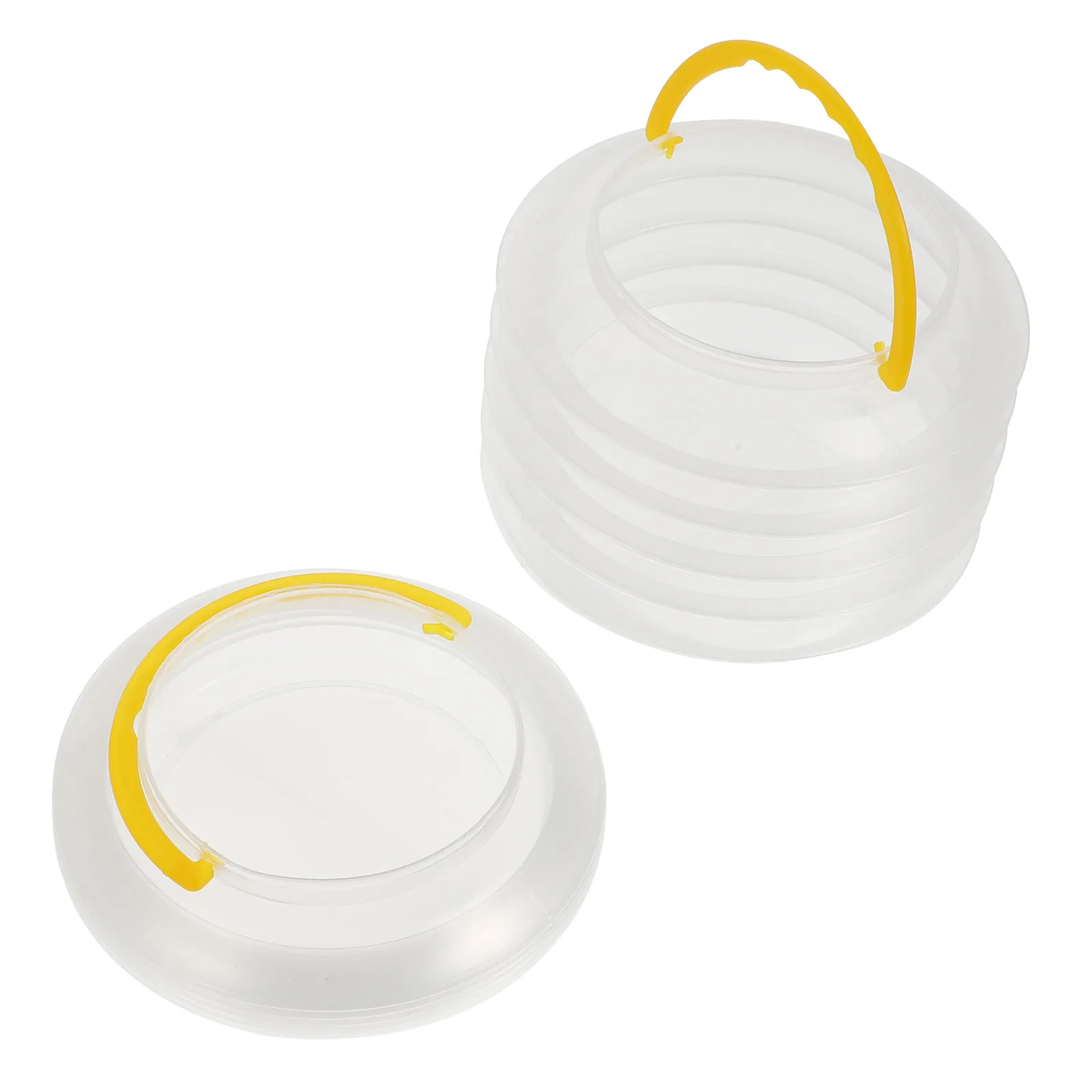 1Pcs 휴대용 접이식 페인팅 브러시 세척 버킷 다기능 아티스트 브러시 분지 야외 예술용 페인트 펜 클리너