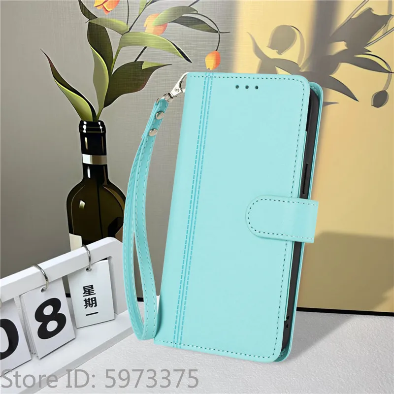 Multi-Functional Leather Wallet Flip Phone Case with Protective Cover