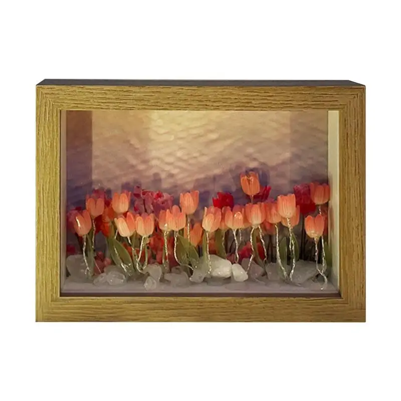 

Tulip Night Light Flower Night Lamp Tulip Light Beautiful And Romantic Flower Lamp For Bedroom