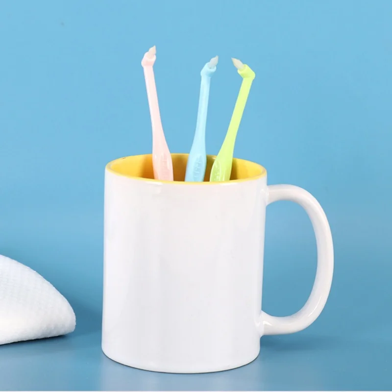 Orthodontic Braces Toothbrush with Single Tufted Pointed Head