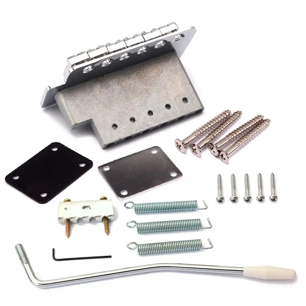 Electric Guitar Electric Guitar Kit Replacement Electric Guitar Tremolo Bridge Neck Plate Kit Stratocaster