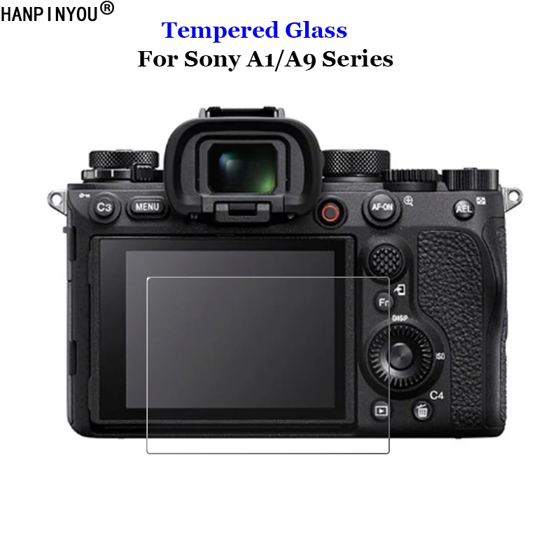 Per Sony A1 Alpha 1 9 A9 Ilce-1 Ii Trasparente In Vetro Temperato 9H 2.5D Schermo Lcd Video/Fotocamera Protector Pellicola Protettiva