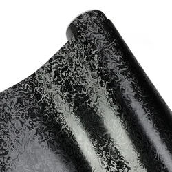 Carbon Fiber Style Waterproof Automotive Tuning & Decoration Film for 10cmx150cm (Black)