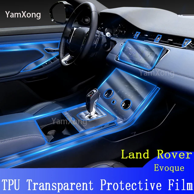 For Land Rover Evoque 2020-2022 Car Interior TPU Protective Film Center  Sonsole Navigation Instrucment Sticker - AliExpress