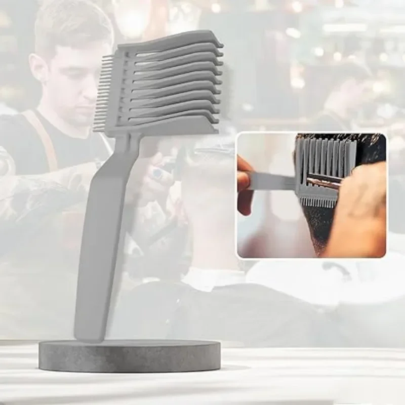 Peine de posicionamiento de peluquero curvo para hombre