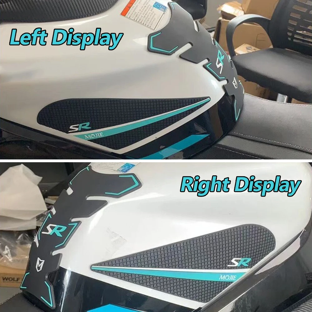 

For CFMOTO 450SR New Motorcycle Non-slip Side Fuel Tank Stickers Waterproof Pad Stickers CF MOTO 450 SR 450sr 2022 2023 2024
