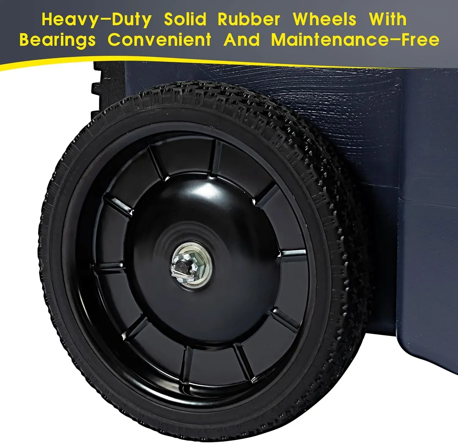 39 Gallon RV Portable Waste Tank 4 Wheel Tote Tank