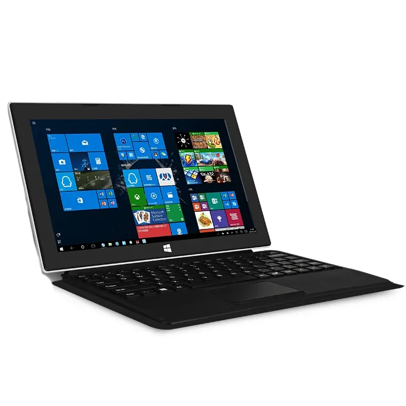 분리형 키보드 포함 윈도우 태블릿 PC, HDMI 호환, 1920x1200 IPS 6500mAh, 4GB RAM, 64GB ROM, 10.1 인치, 64 비트, P7, 2-in-1
