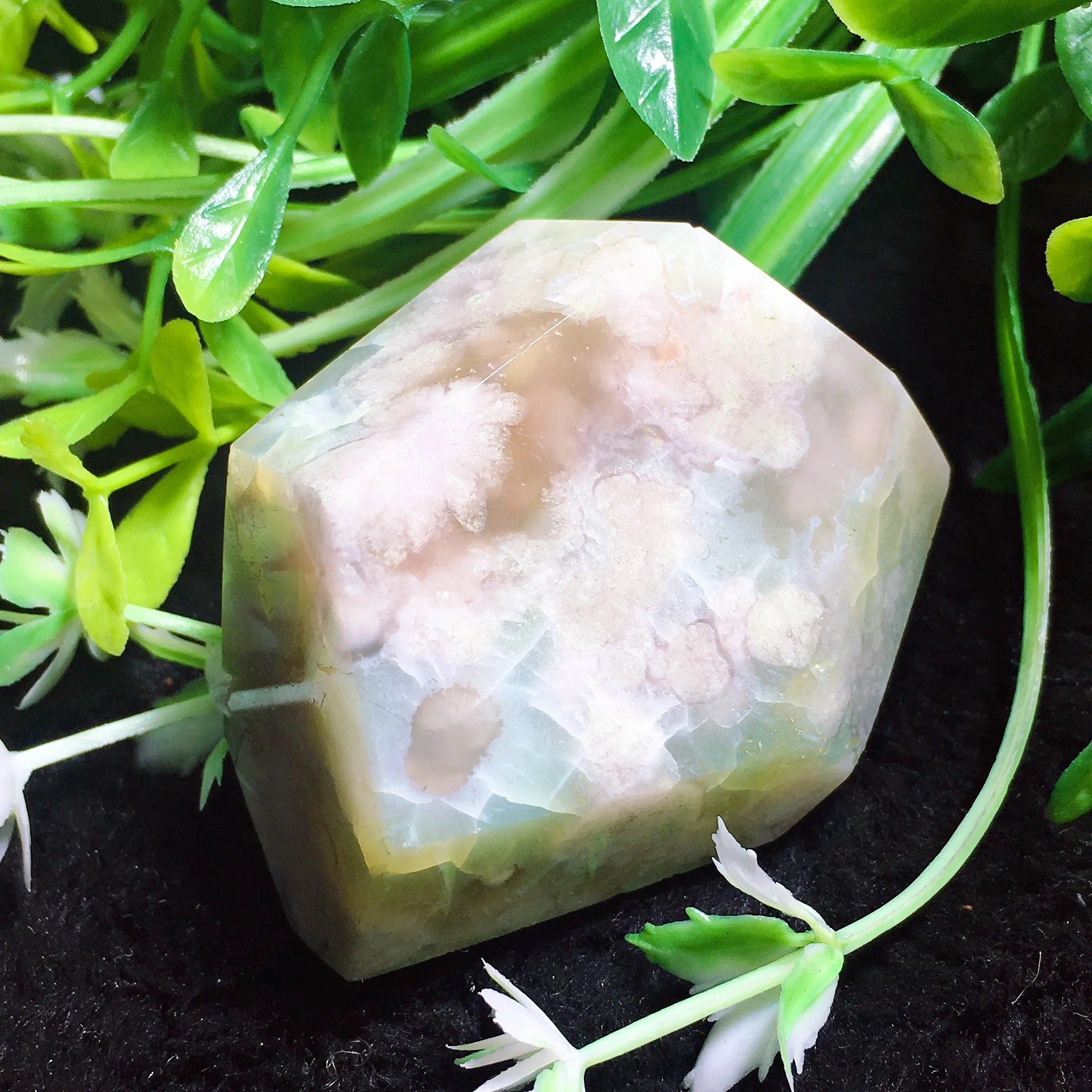 Green Flower Agate Freedom 2412