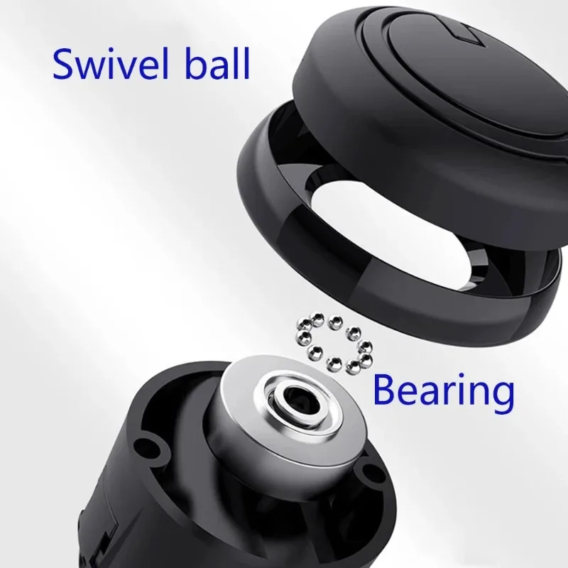 360° Rotation Steering Wheel Spinner Knob with Metal Bearing Handle
