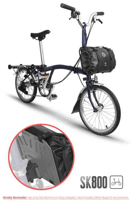 Front Rack Bicycle HITAM Folding BIKE FRONT BLOCK BAG GOWES BAG