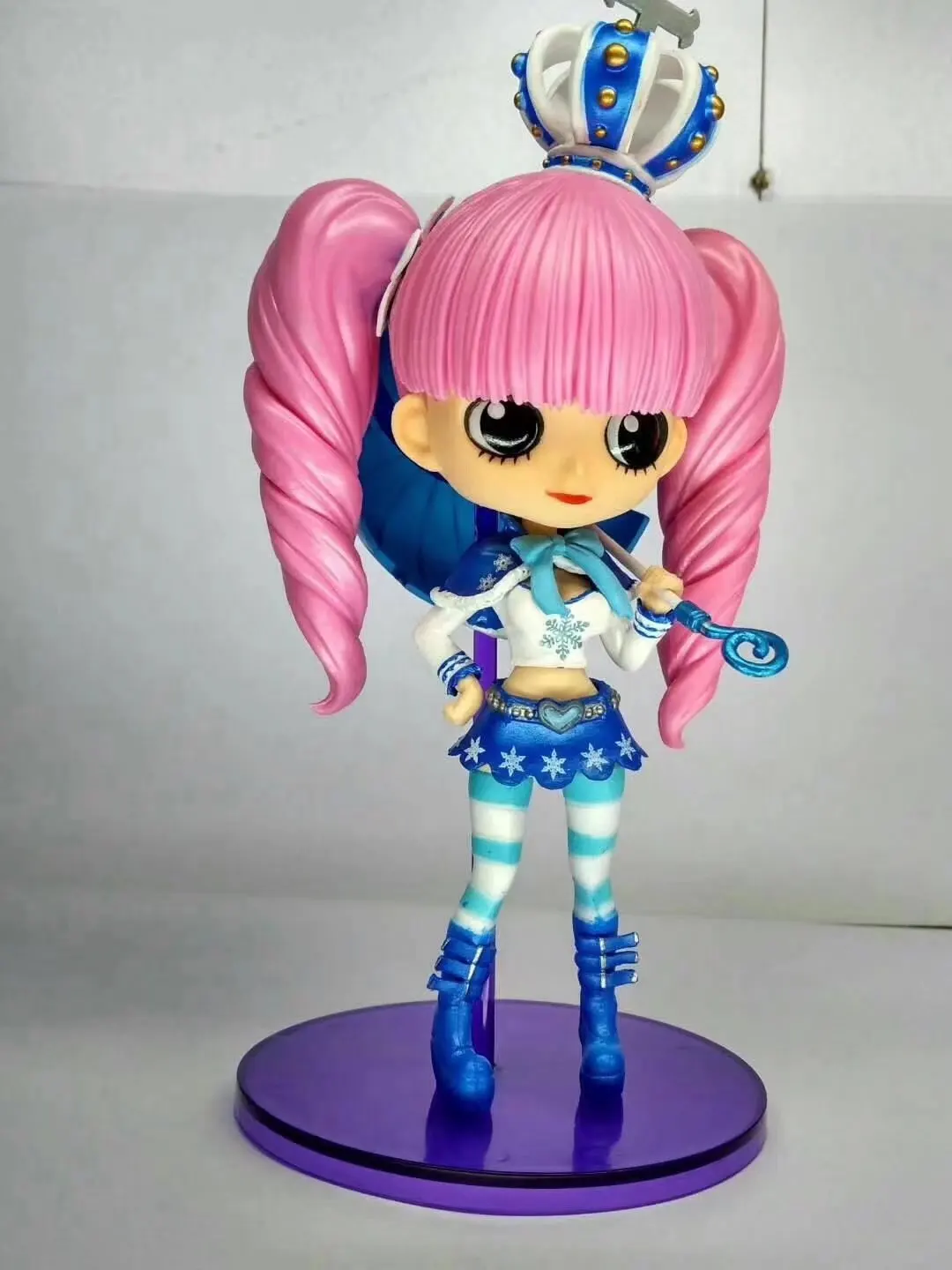 15cm One Piece Anime Figures Qposket Perona ShirahoshiHime Manga