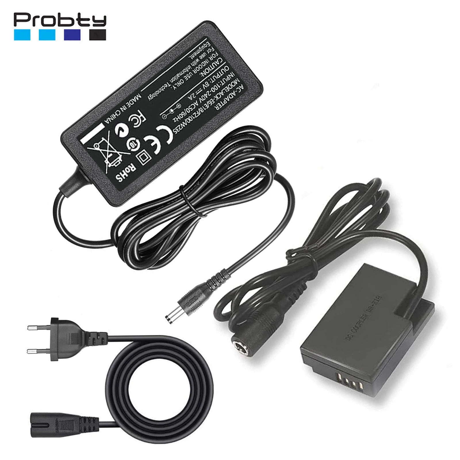 ACK-E18 DR-E18 dcカプラーLP-E17ダミーバッテリーac電源
