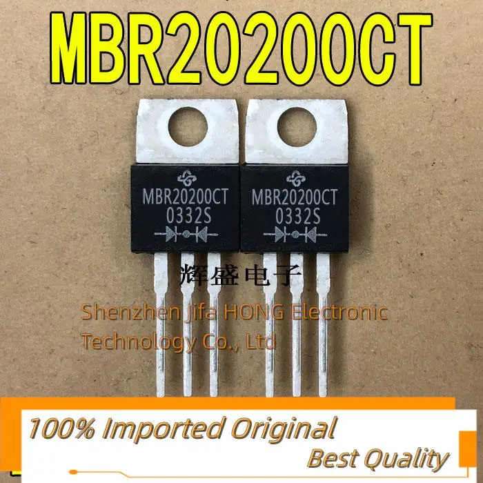 10PCS/Lot MBR0CT TO-220 20A 2000V Best QualityReally Stock Original