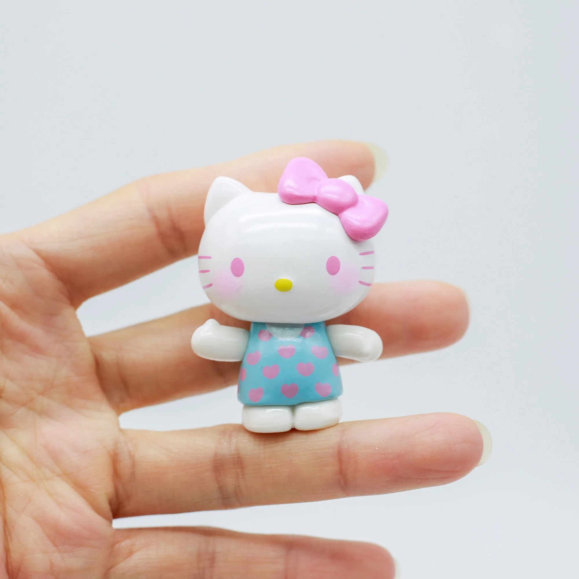 Sanrio Kawaii Hello Kitty Sommer Regenbogen Serie Blind Box Badeanzug Geburtstagsgeschenk Anime Cartoon Desktop-Deko Kinderspielzeug – Detail 11