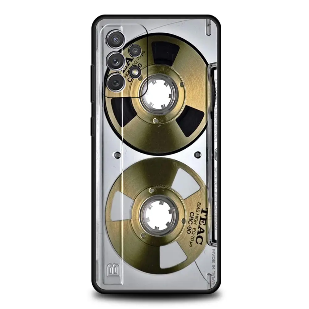 Retro Cassette Tape Design Phone Case Cover