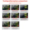 ZOYI Digital Smart Socket Tester Voltage Test Socket Detector US/UK/EU Plug Ground Zero Line Phase Check Rcd NCV test 6