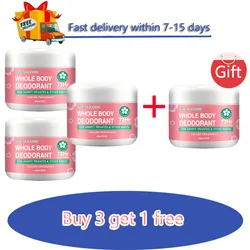 Natural Whole Body Deodorant - Long - Lasting Odor Protection, Aluminum - Free, Moisturizing & Gentle - 60g - Set A