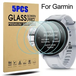 Premium Tempered Glass Screen Protector - 5pcs (For Garmin Epix)