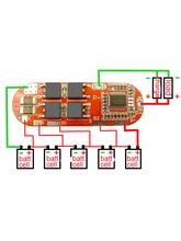  BMS 1S 2S 3S 4S 5S 10A 25A 18650 lto Li-ion Lipo Lithium Battery Protection Module Circuit Balance balancer equalizer Board 