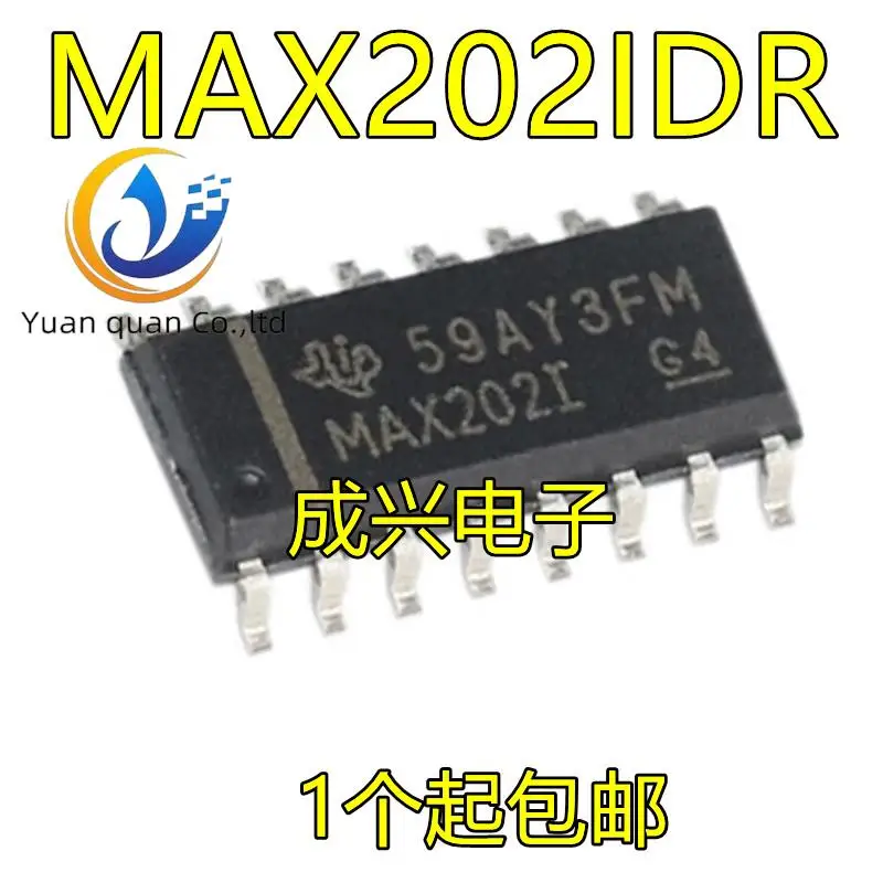 

30 шт., оригинальный новый max202atv MAX202I SOP-16 Чип трансивера