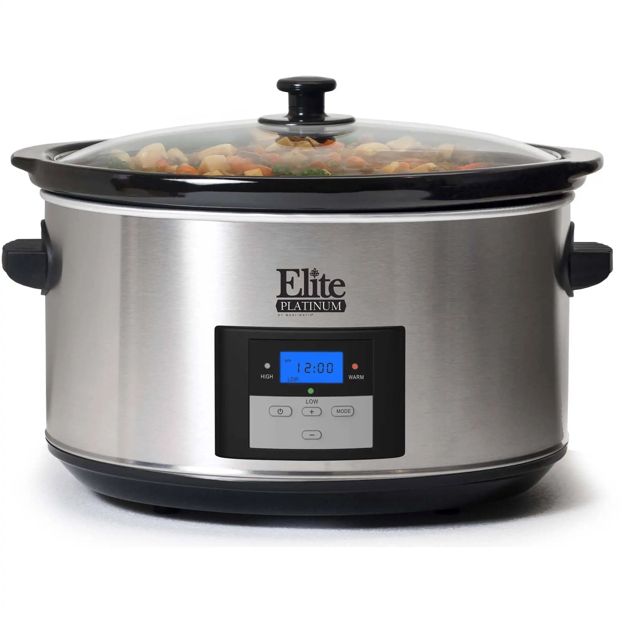 

Цифровая медленная Варка Elite Platinum, нержавеющая сталь, 8,5 кварт