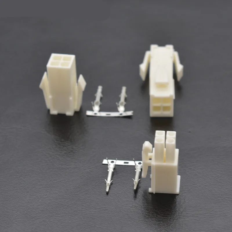 10 conjuntos servo motor plug 4-core conector