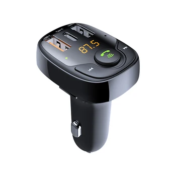 36W Dual USB Car Charger Bluetooth FM Transmitter Handsfree Receiver MP3 Music Player Fast Charger Car Electrical Appliances 1