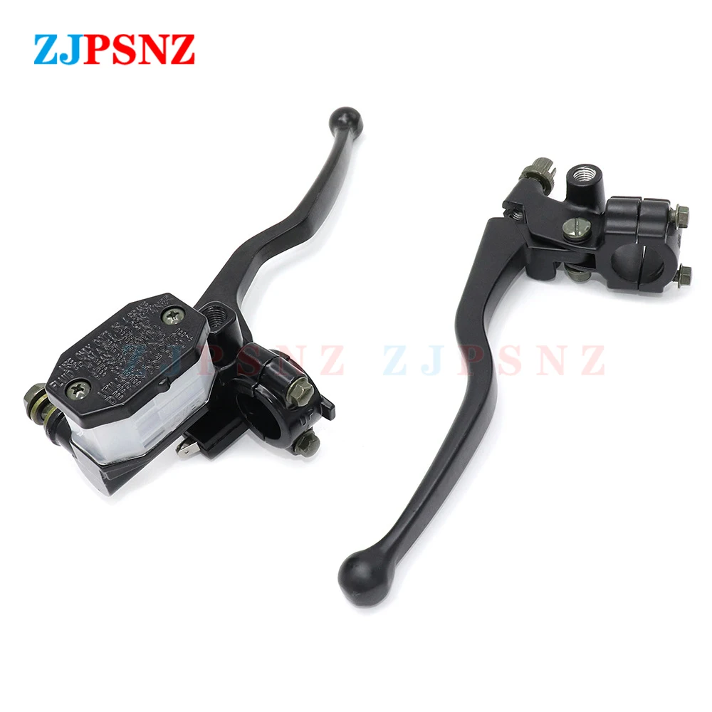 Motorcycle Brake Pump Assembly Motorcycles Brake Pump Assembly GN125 GS125 GS125 HJ125 Front Right Brake Clutch Levers Master Cylinder Rear Disc System