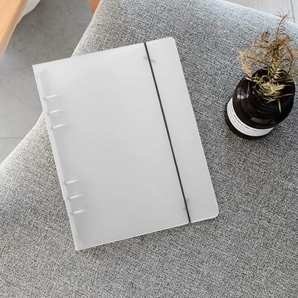 Articoli di Cancelleria per Studenti: 1 Pezzo Copertina per Quaderno ad Anelli A5 A6 A7 con Anelli Interni, Diario, Forniture per Ufficio