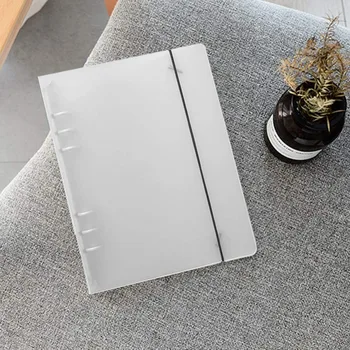 Articoli di Cancelleria per Studenti: 1 Pezzo Copertina per Quaderno ad Anelli A5 A6 A7 con Anelli Interni, Diario, Forniture per Ufficio